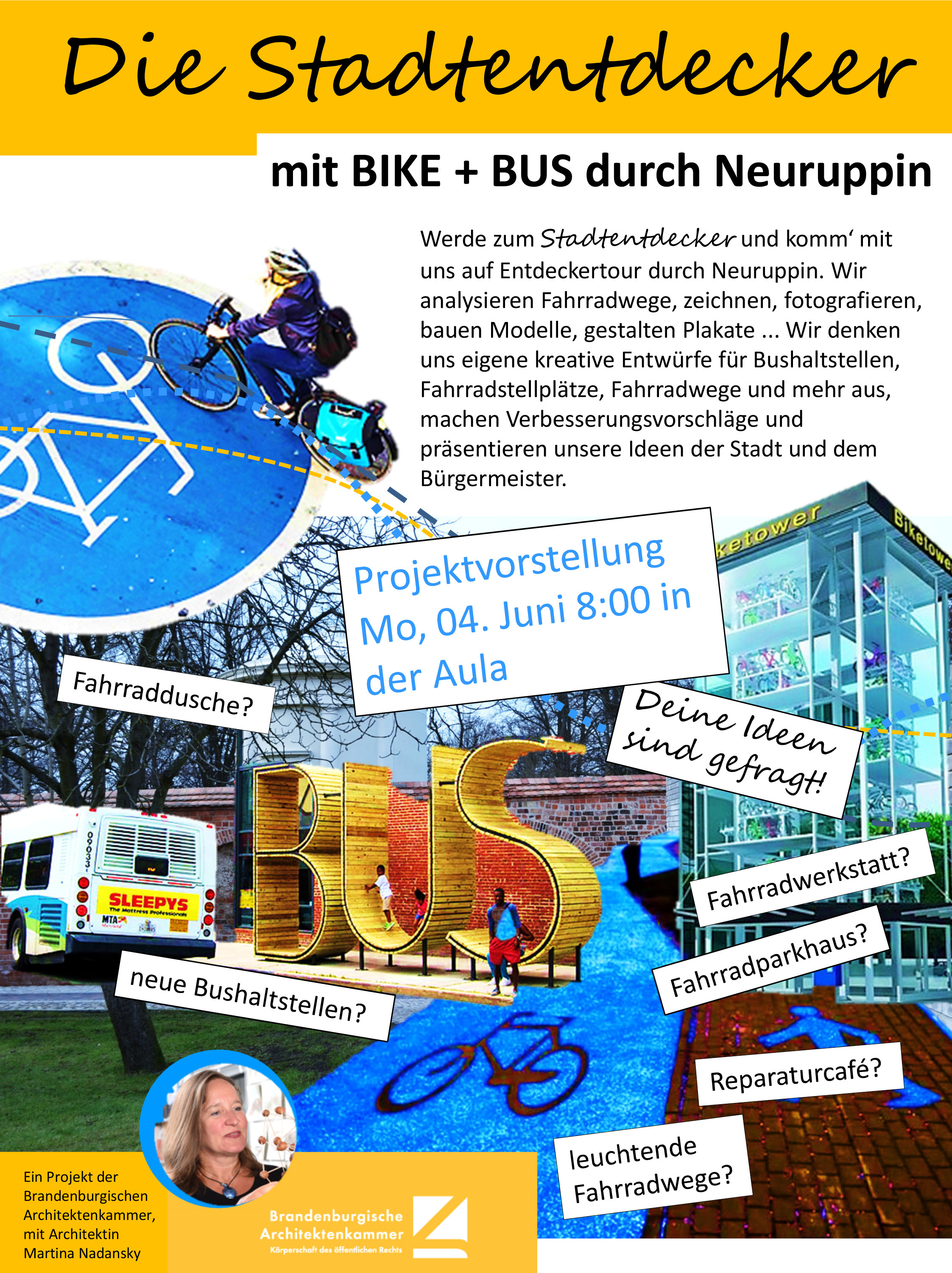 Die Stadtentdecker_Neuruppin 2018_Ankündigungsplakat